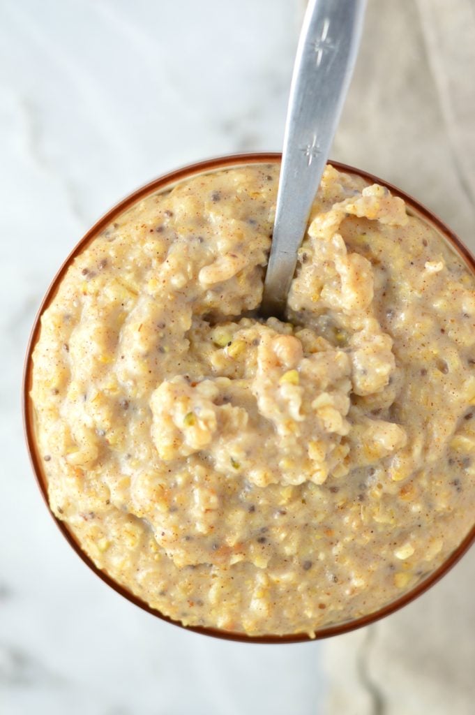 If you don't know how to make Stovetop Oatmeal for one, then this recipe is for you! I make this for breakfast almost on a daily basis.