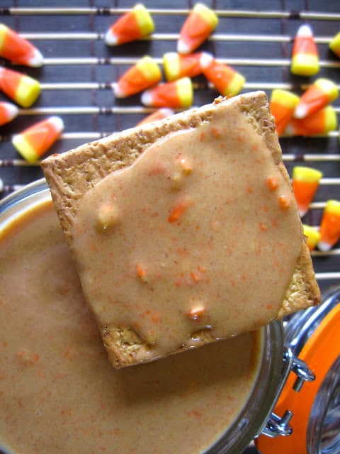  Homemade Candy Corn Peanut Butter almost tastes like butterfingers in a spread. Perfect for toasts, drizzling on pancakes or eating with a spoon.