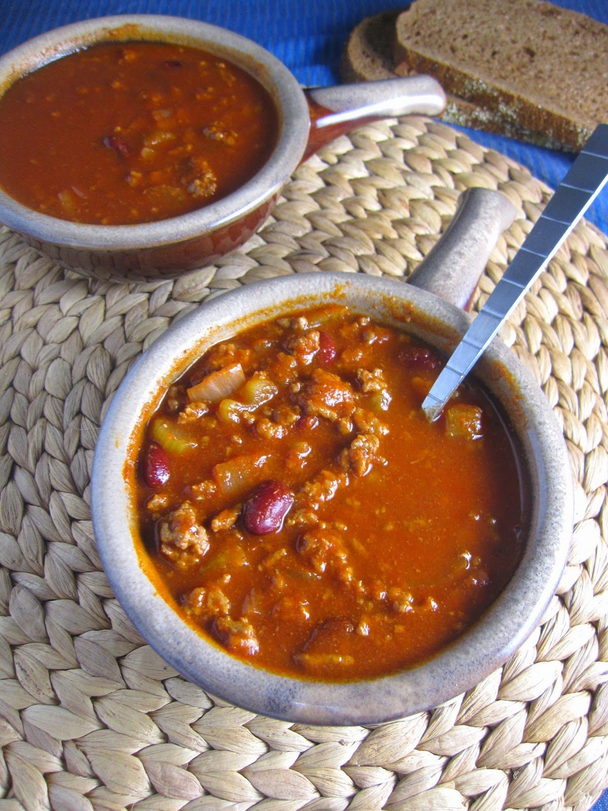 This Chili Con Carne recipe is one of my favourites! Alter the amount of chili powder to your taste. Such a hearty and comforting dinner.