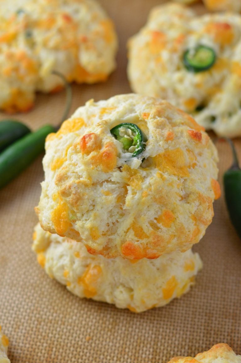 Jalapeno Cheddar Biscuits