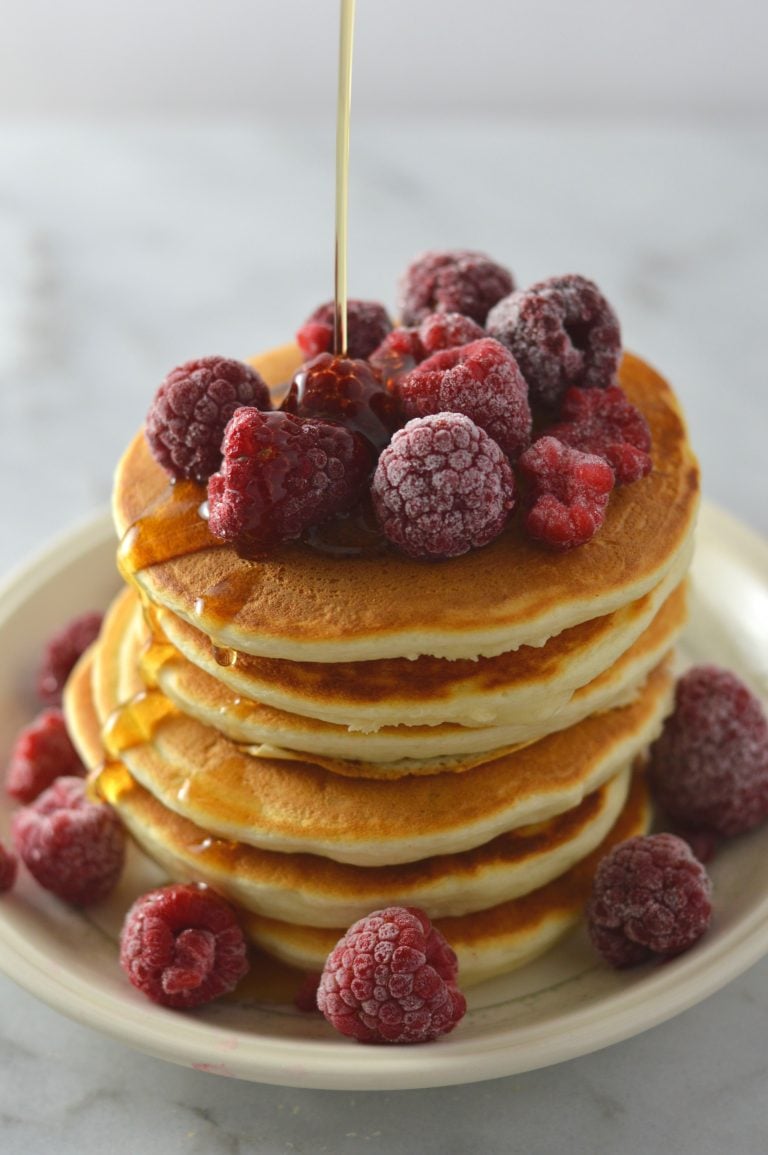 Vanilla Protein Powder Pancakes