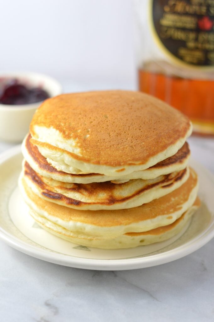 Saturday or Sunday Morning Pancakes. Perfect for a weekend brunch or breakfast. This is my favourite recipe for pancakes.