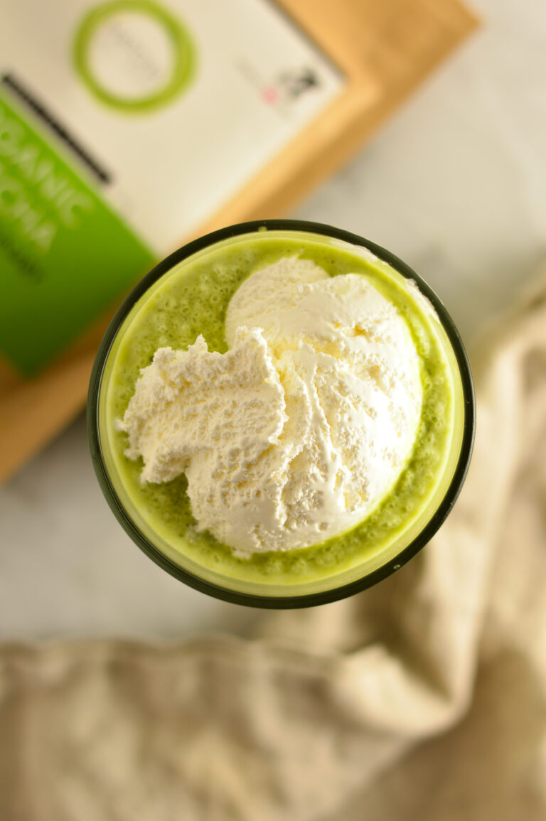 Healthy Matcha Green Tea Frappuccino