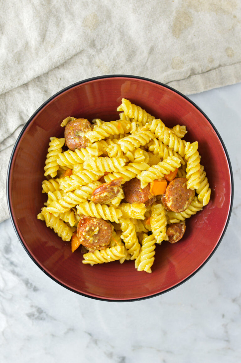 Sausage and Bell Pepper Rotini