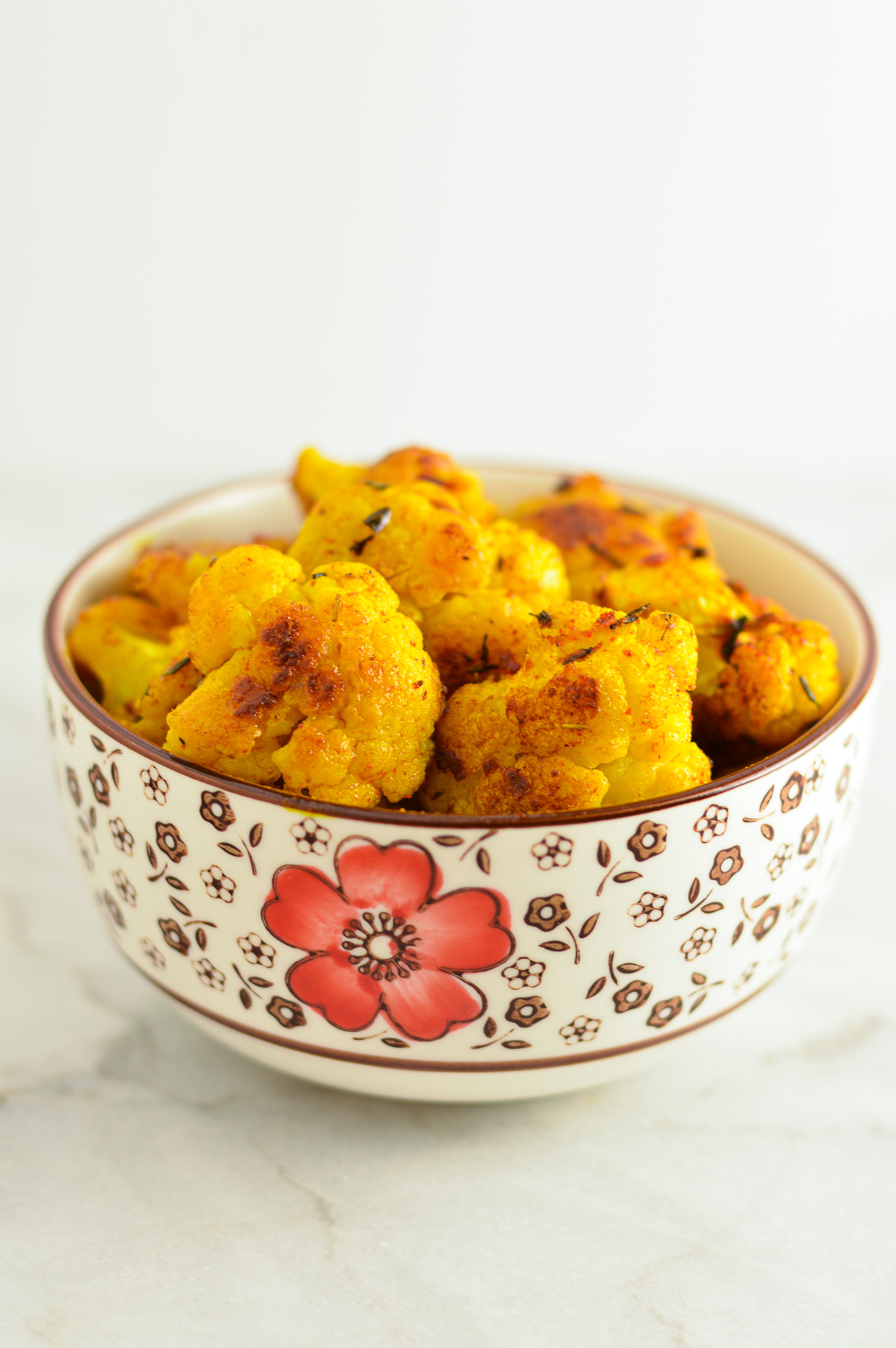 Roasted Turmeric Cauliflower - A Taste of Madness