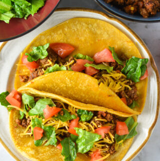 Easy Ground Beef Tacos