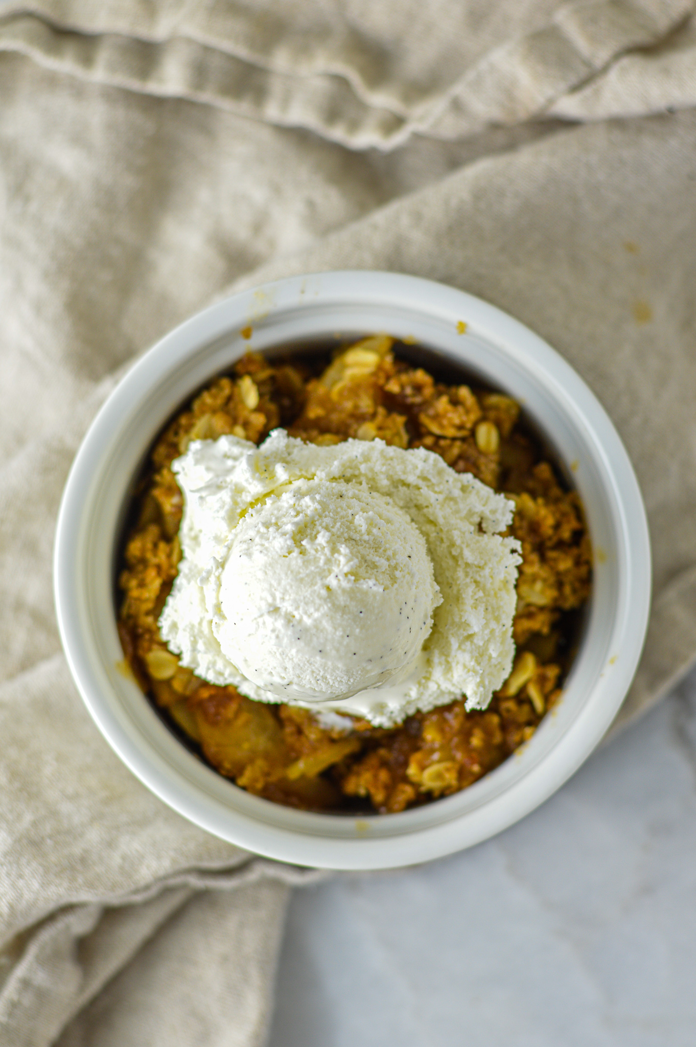 Sm Apple Pear Rasp Pear and Apple Crisp - A Taste of Madness