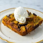 Leftover Doughnut Bread Pudding