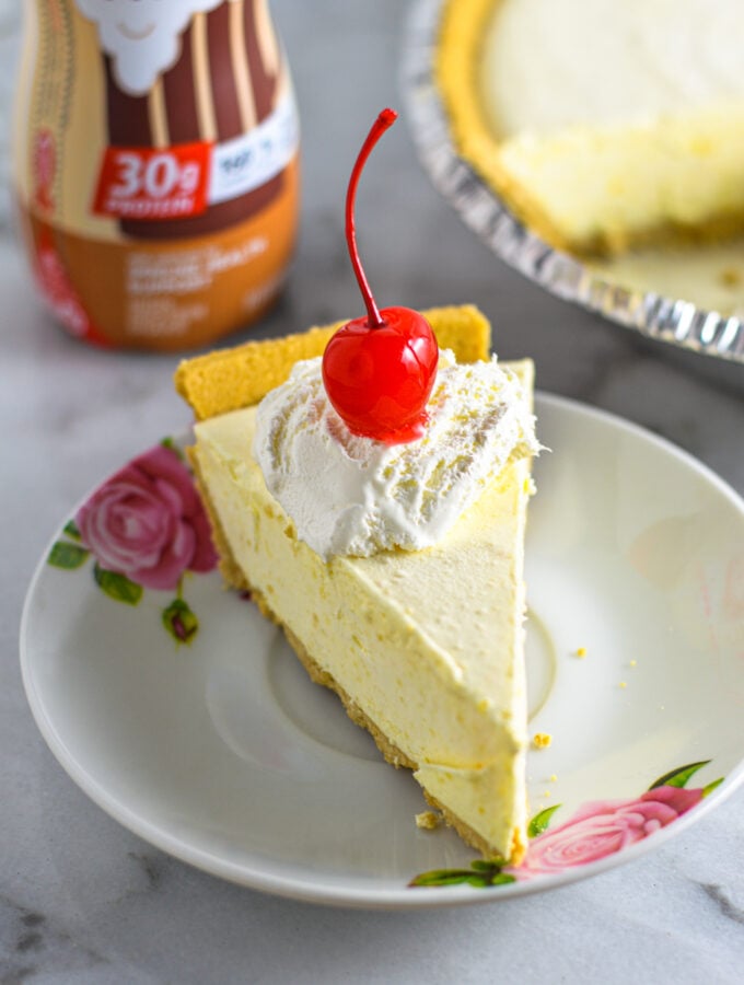 Protein Root Beer Float Pie