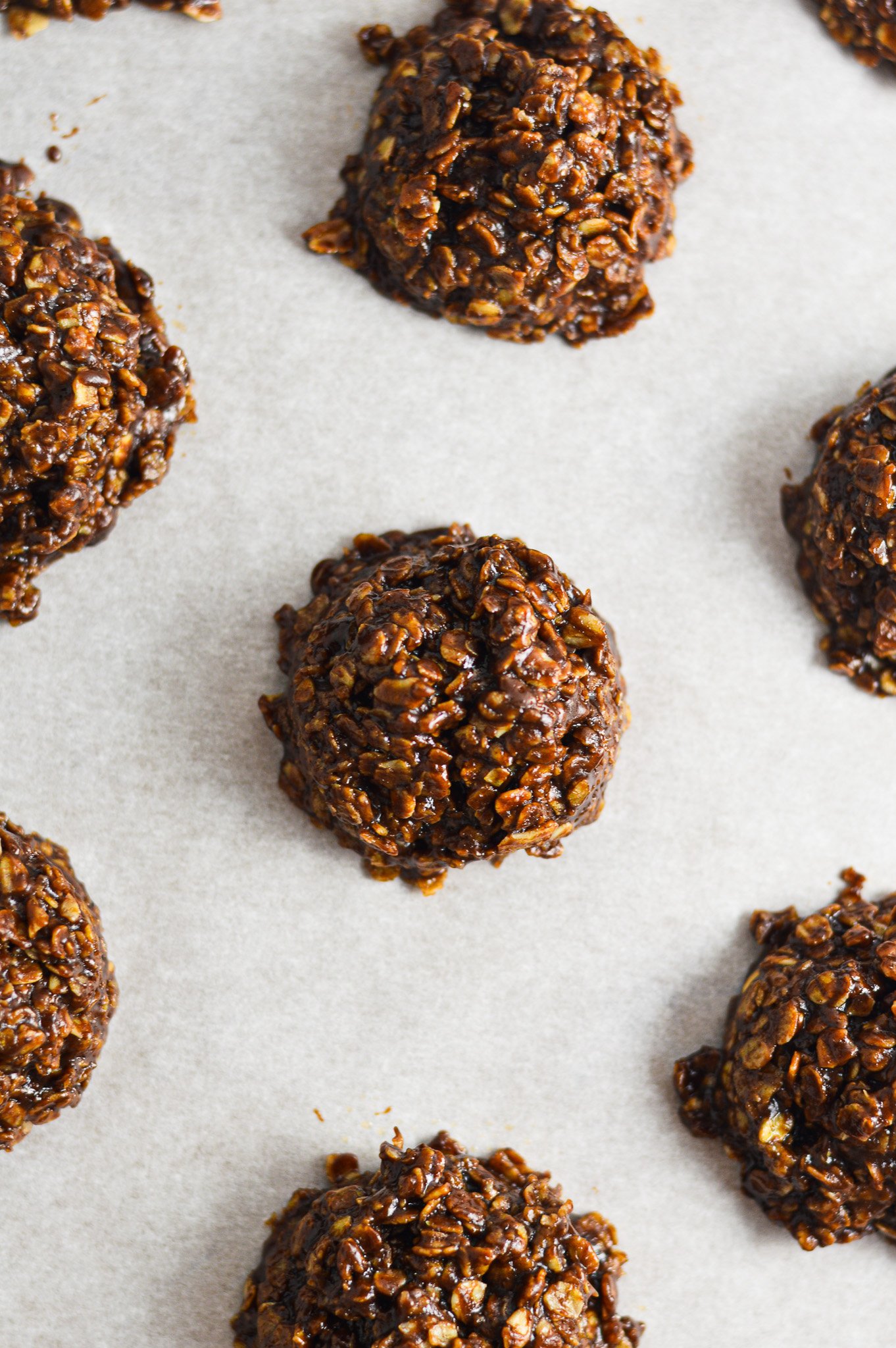 No Bake Nutella Oatmeal Cookies A Taste of Madness