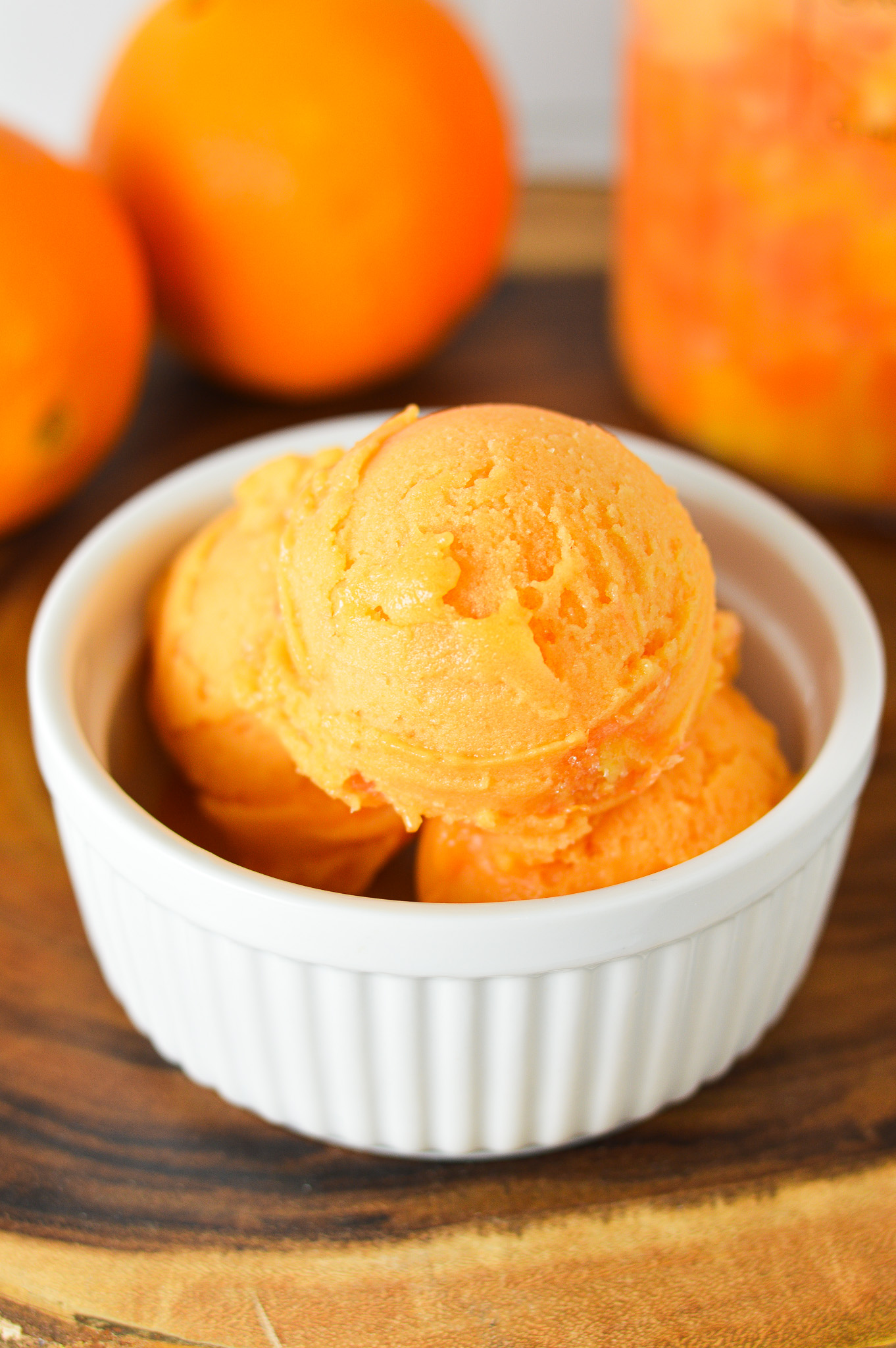Ninja Creami Cara Cara Orange Sorbet - A Taste of Madness