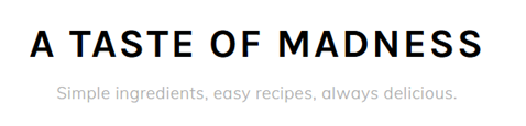 A Taste of Madness Logo