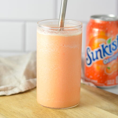 2 Ingredient Ninja Slushi Creamsicle - A Taste of Madness